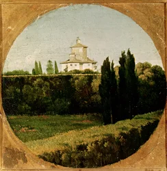 Uitzicht op de Villa Medici, Rome